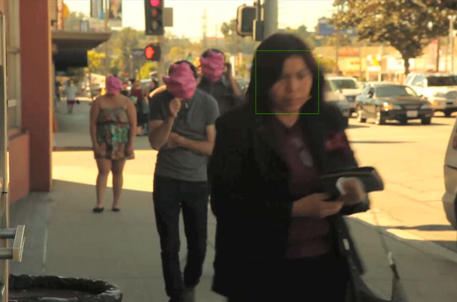 Facial Weaponization Communiqué: Fag Face, video still (2012)