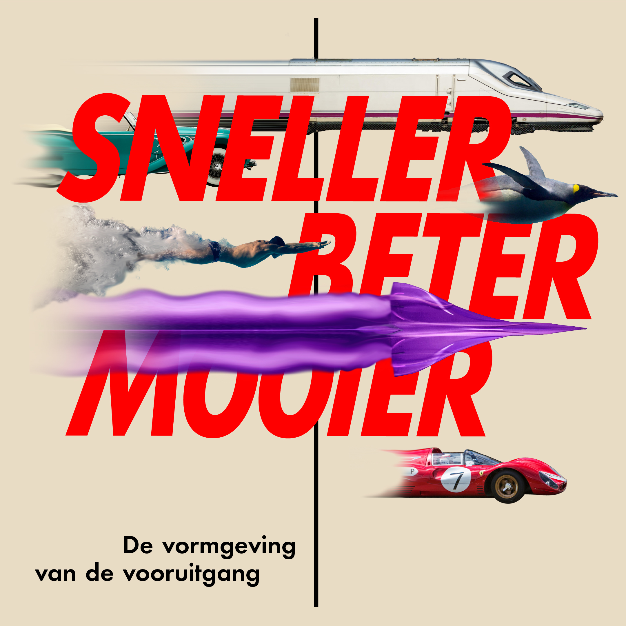 Tumbnail van de podcast Sneller, beter, mooier