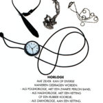 HEMA-advertentie voor een horloge ontworpen door Gijs Bakker, c. 1996. Archief Gijs Bakker, collectie Design Museum Den Bosch.