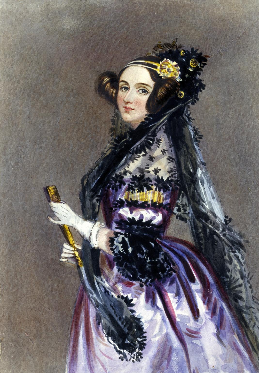 Schilderij van Ada Lovelace.