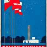 Polish Pavilion poster voor de Wereldtentoonstelling in New York, 1939